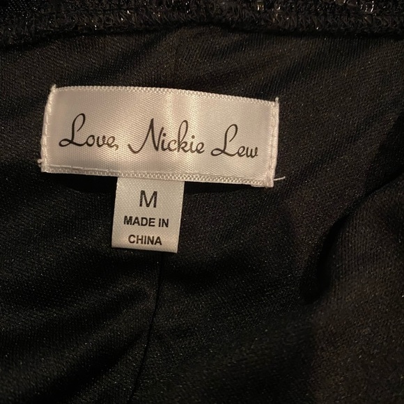 Love Nickie Lew Sequin Bodycon Dress Whimsigoth Dark Romance‎ Women M - Picture 3 of 7